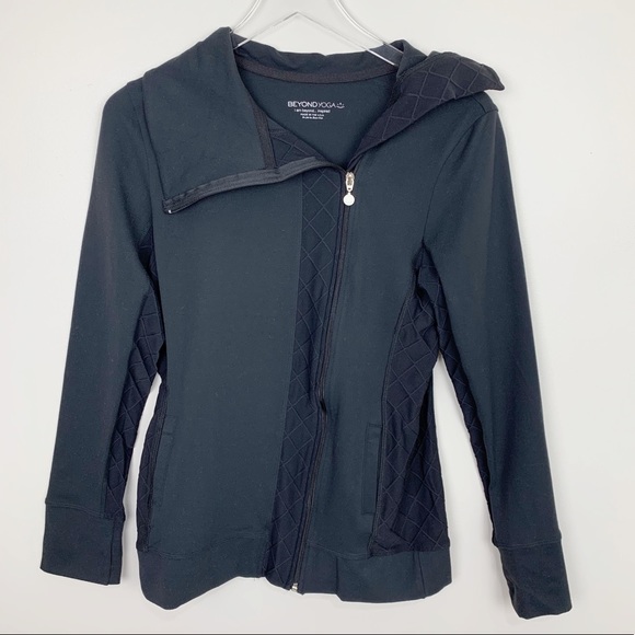 Beyond Yoga Jackets & Blazers - Beyond Yoga | Moto Zip Jacket Quilted Athletic